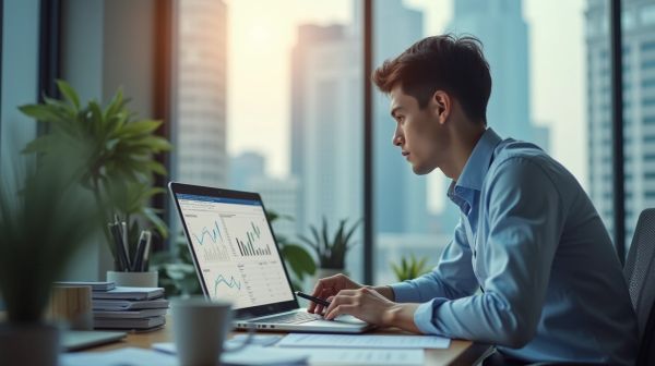 Accélérez votre carrière avec une formation finance d’entreprise en ligne