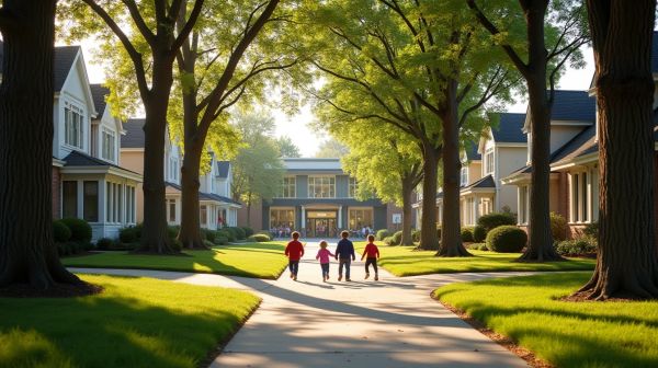 Écoles, bibliothèques et familles : le visage paisible de Rosemont