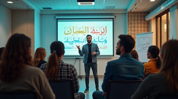 Maîtriser l'arabe : cours en groupe interactifs pour tous niveaux